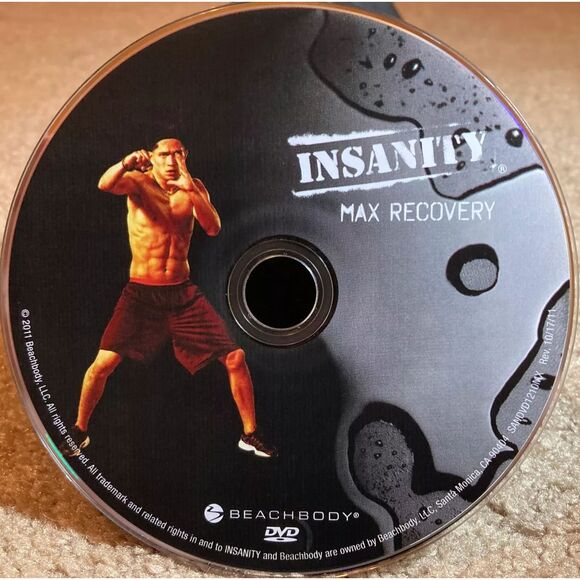 Insanity Workout Disc: Max Recovery - Beachbody Replacement DVD Only - Picture 1 of 1
